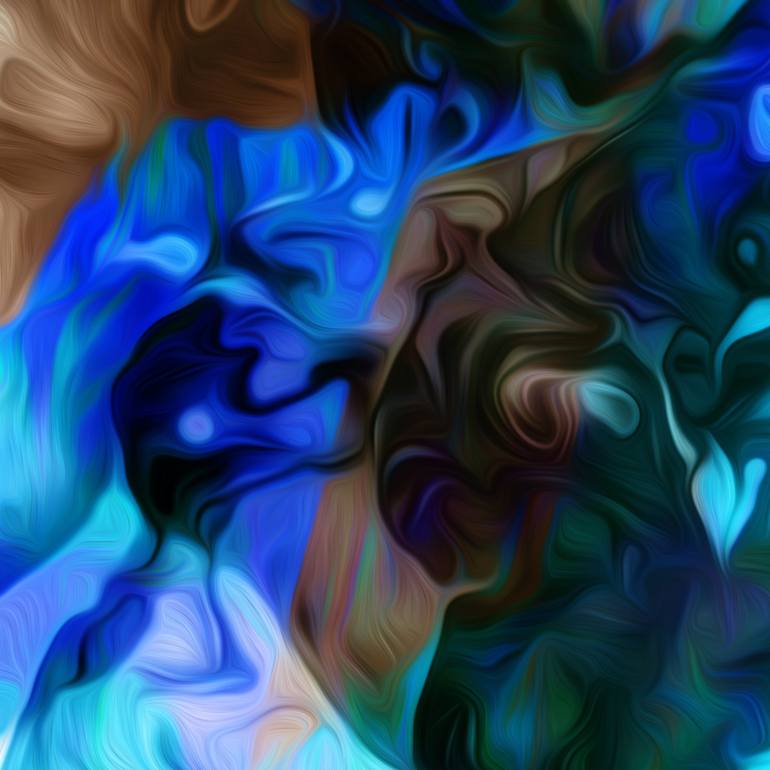 Original Abstract Expressionism Abstract Digital by Scott Gieske