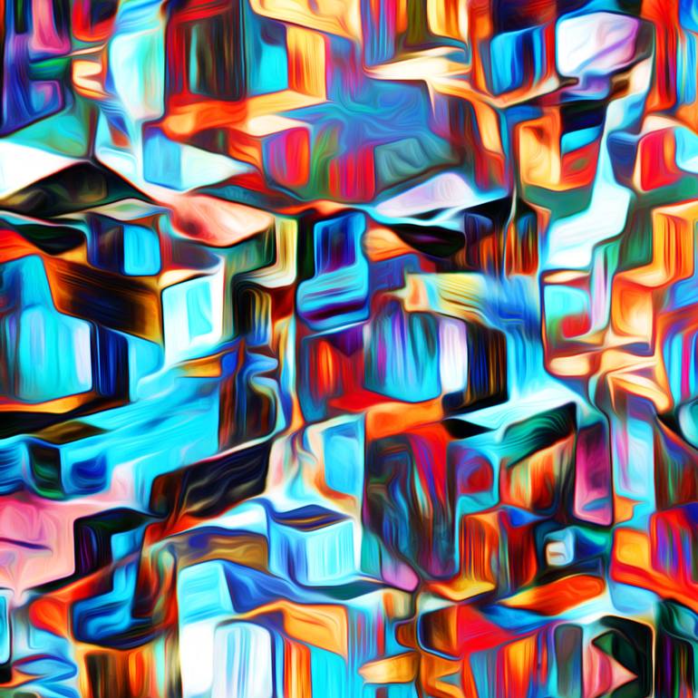 Original Abstract Expressionism Abstract Digital by Scott Gieske