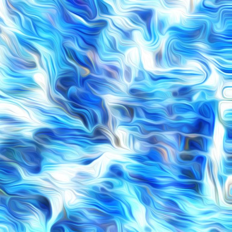 Original Abstract Water Digital by Scott Gieske