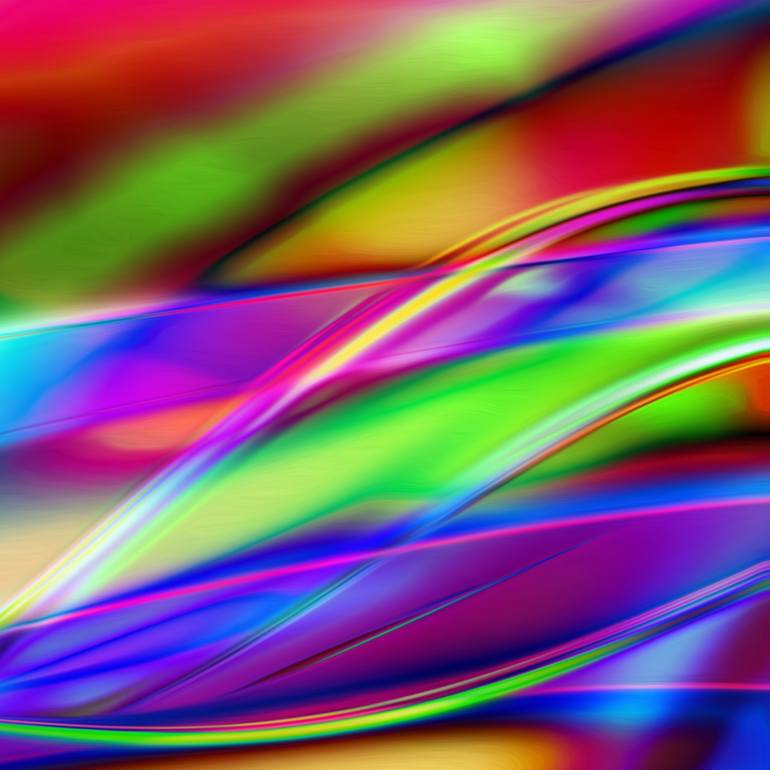 Original Abstract Expressionism Abstract Digital by Scott Gieske