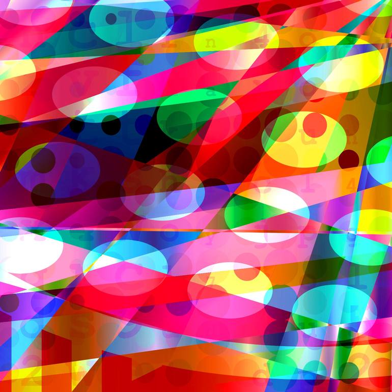 Original Abstract Digital by Scott Gieske