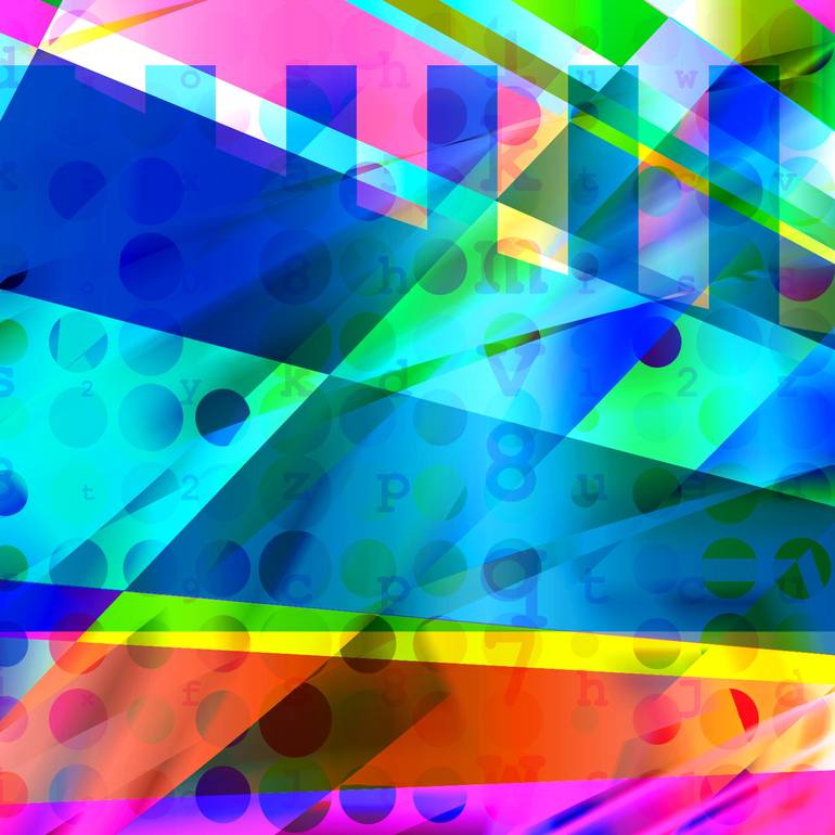 Original Abstract Digital by Scott Gieske