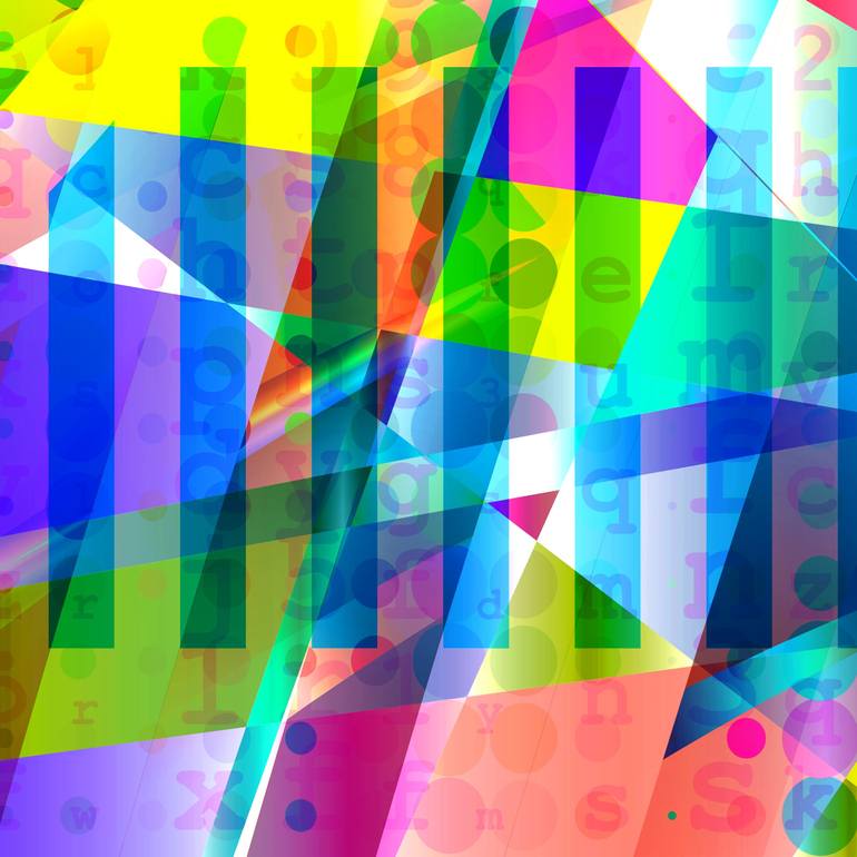 Original Abstract Digital by Scott Gieske