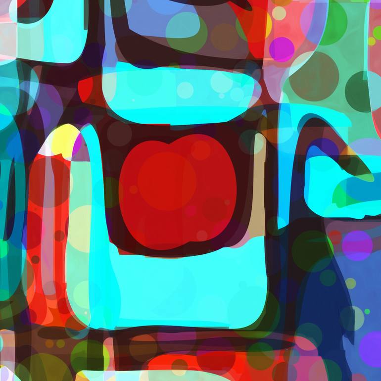 Original Abstract Expressionism Abstract Digital by Scott Gieske