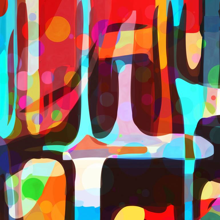 Original Abstract Expressionism Abstract Digital by Scott Gieske