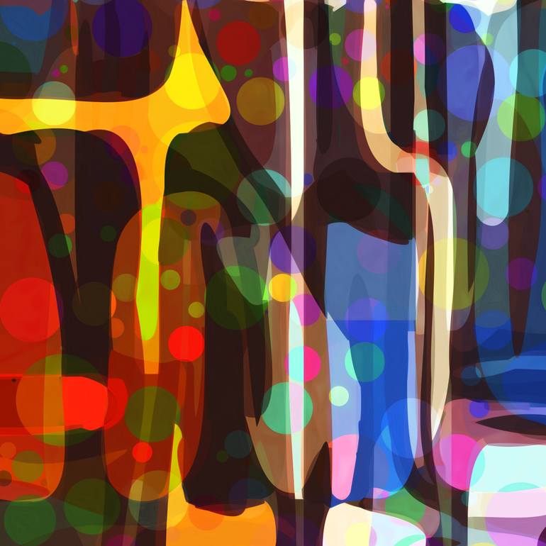 Original Abstract Expressionism Abstract Digital by Scott Gieske