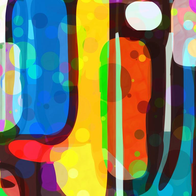 Original Abstract Expressionism Abstract Digital by Scott Gieske