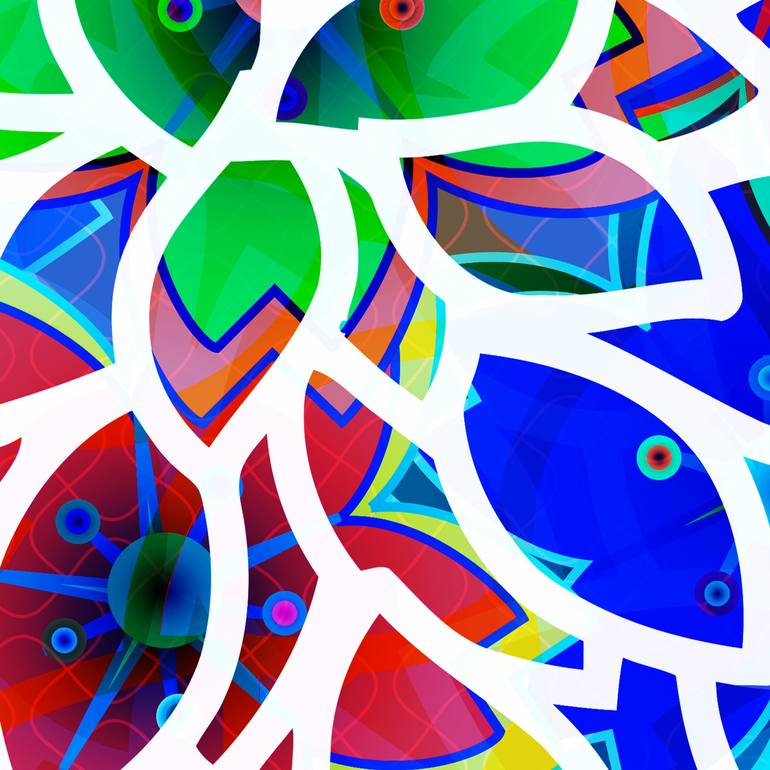 Original Abstract Nature Digital by Scott Gieske