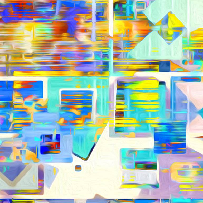 Original Abstract Expressionism Abstract Digital by Scott Gieske