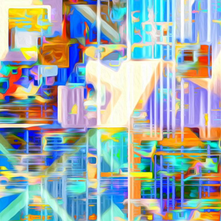 Original Abstract Expressionism Abstract Digital by Scott Gieske