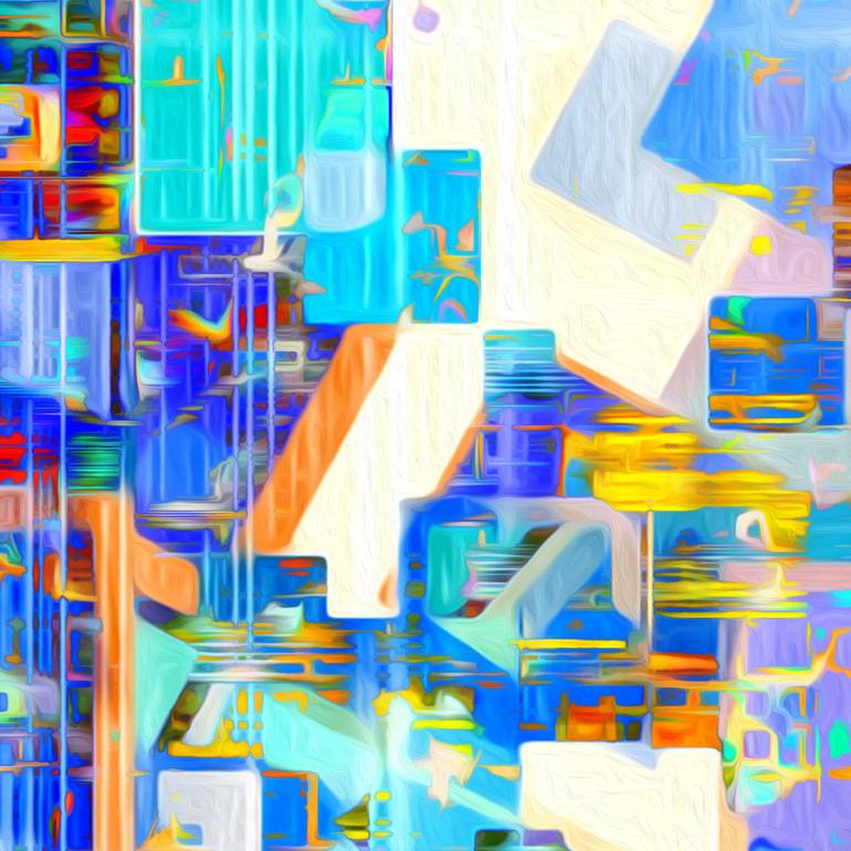 Original Abstract Expressionism Abstract Digital by Scott Gieske