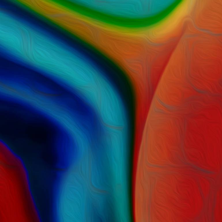 Original Abstract Expressionism Abstract Digital by Scott Gieske