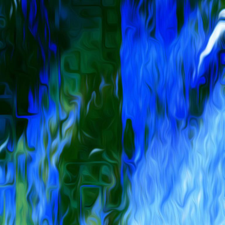 Original Abstract Expressionism Abstract Digital by Scott Gieske