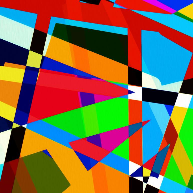 Original Abstract Expressionism Abstract Digital by Scott Gieske