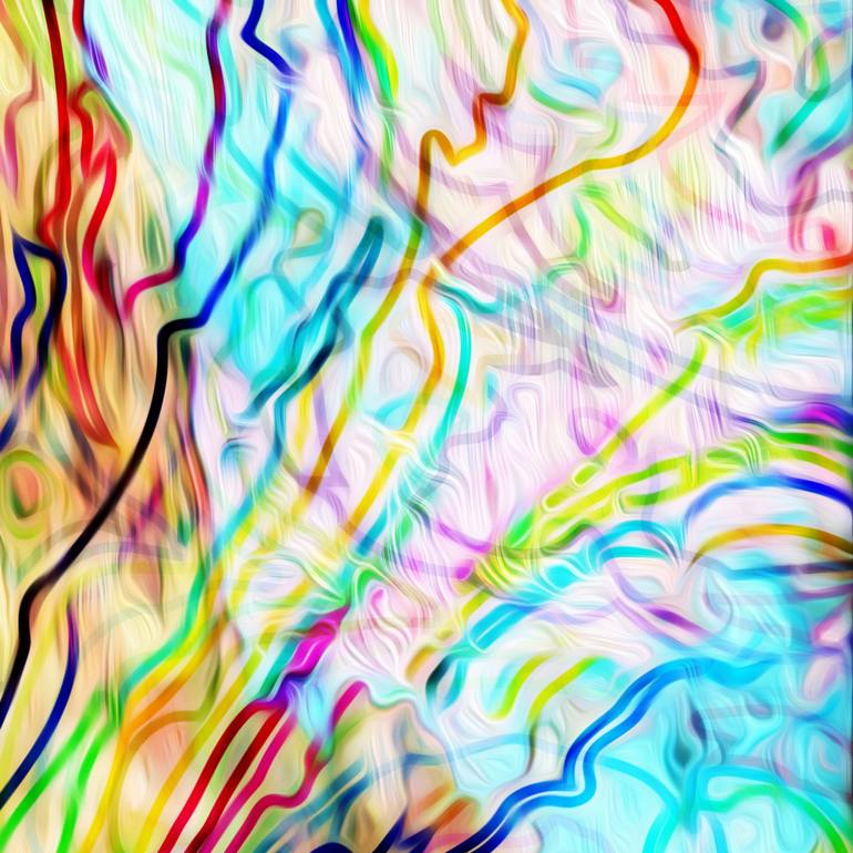 Original Abstract Expressionism Abstract Digital by Scott Gieske