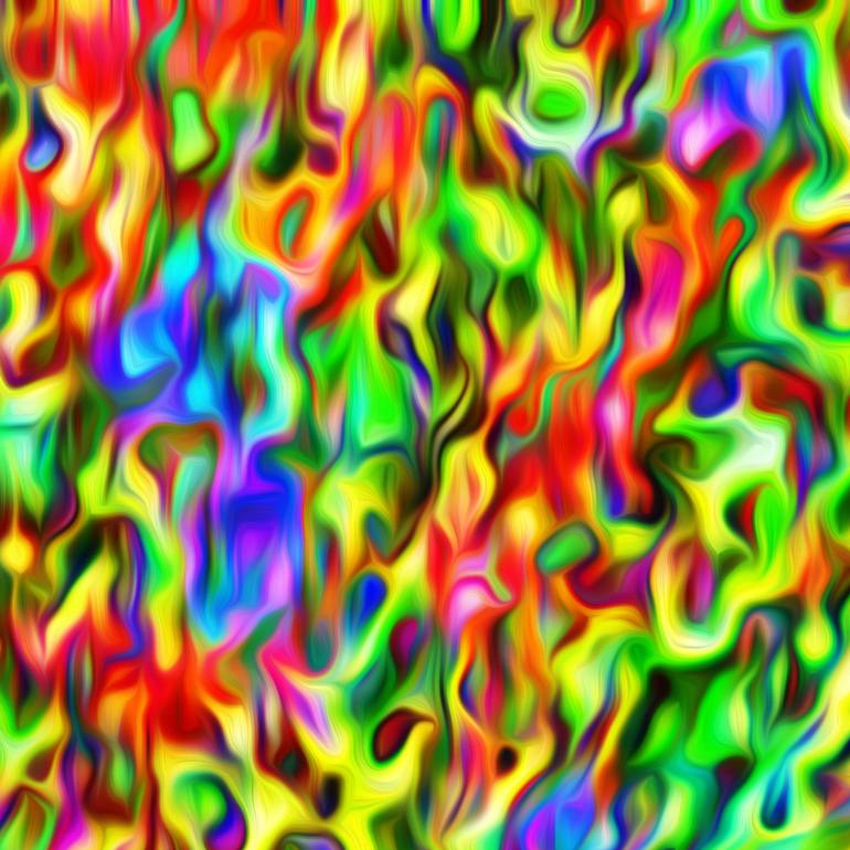 Original Abstract Expressionism Abstract Digital by Scott Gieske