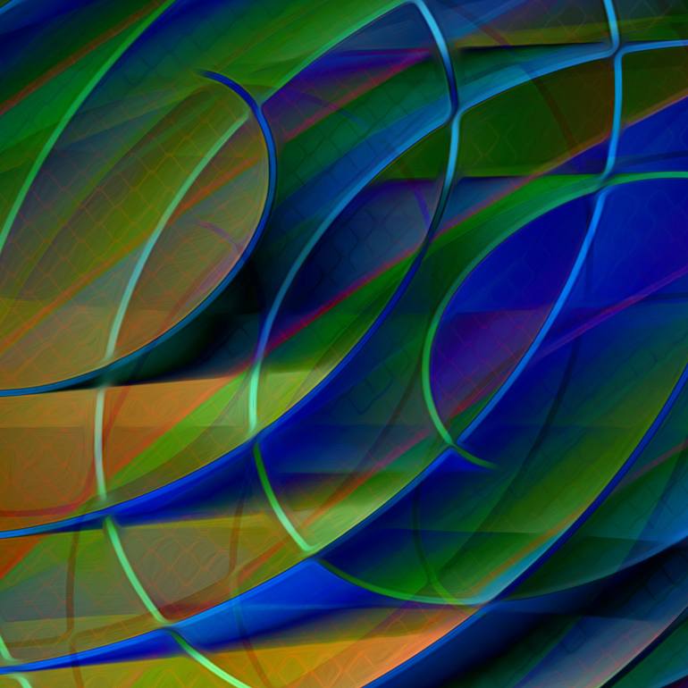 Original Abstract Expressionism Abstract Digital by Scott Gieske