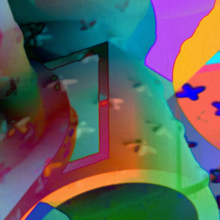 Original Abstract Expressionism Abstract Digital by Scott Gieske