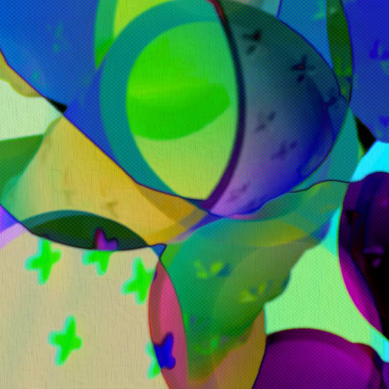 Original Abstract Expressionism Abstract Digital by Scott Gieske