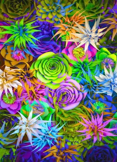 Original Floral Digital by Scott Gieske