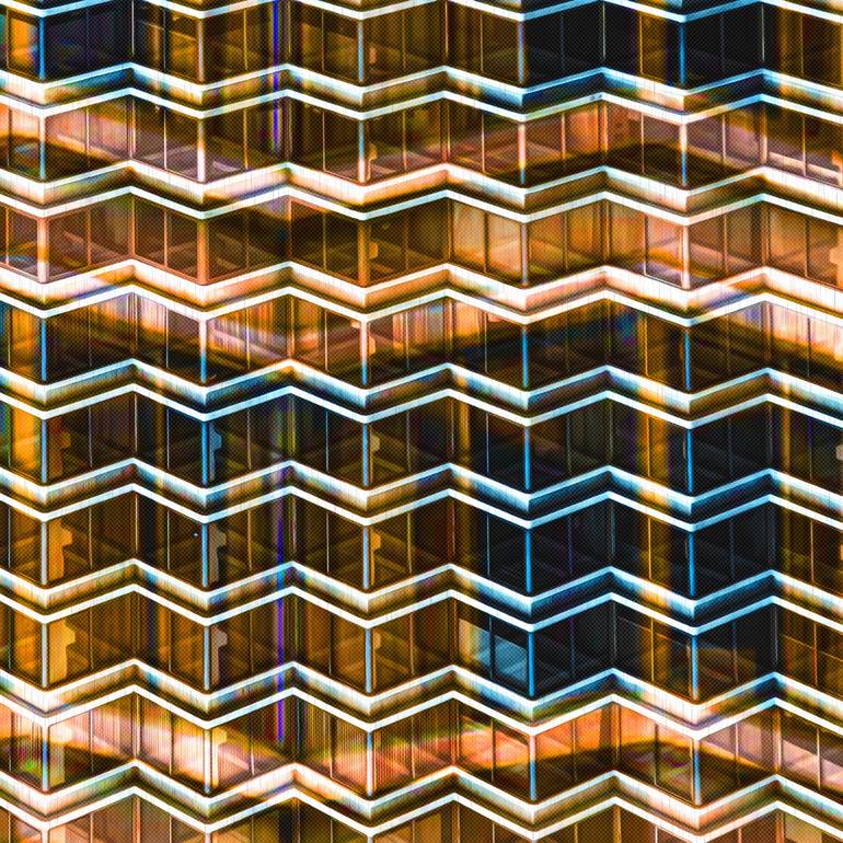 Original Abstract Architecture Digital by Scott Gieske