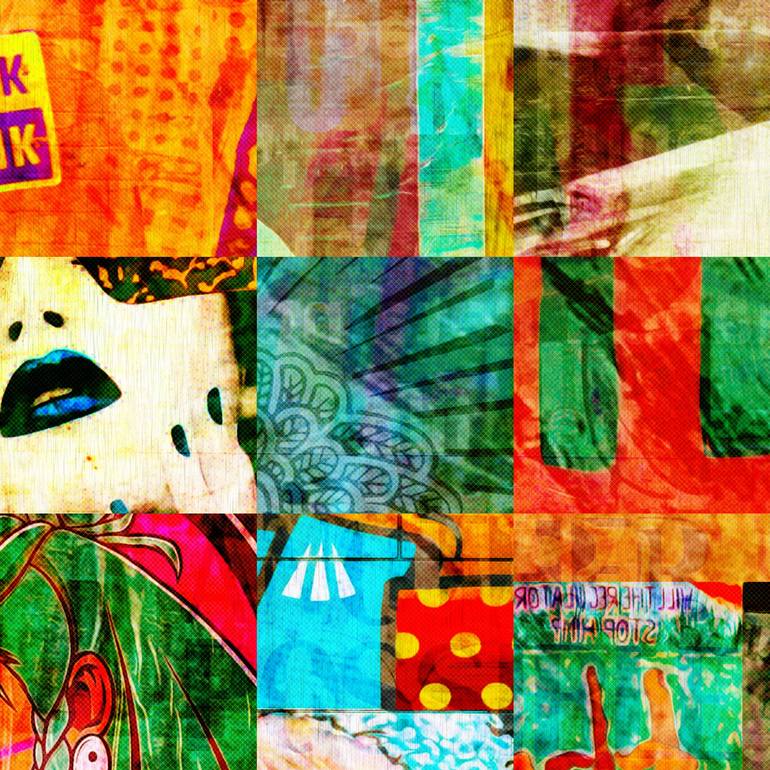Original Abstract Expressionism Popular culture Digital by Scott Gieske