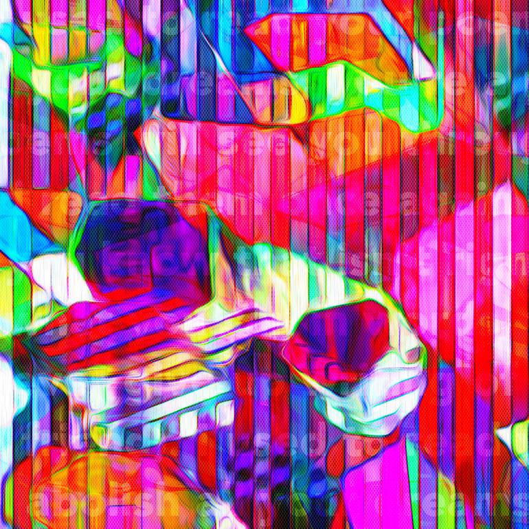 Original Abstract Expressionism Abstract Digital by Scott Gieske