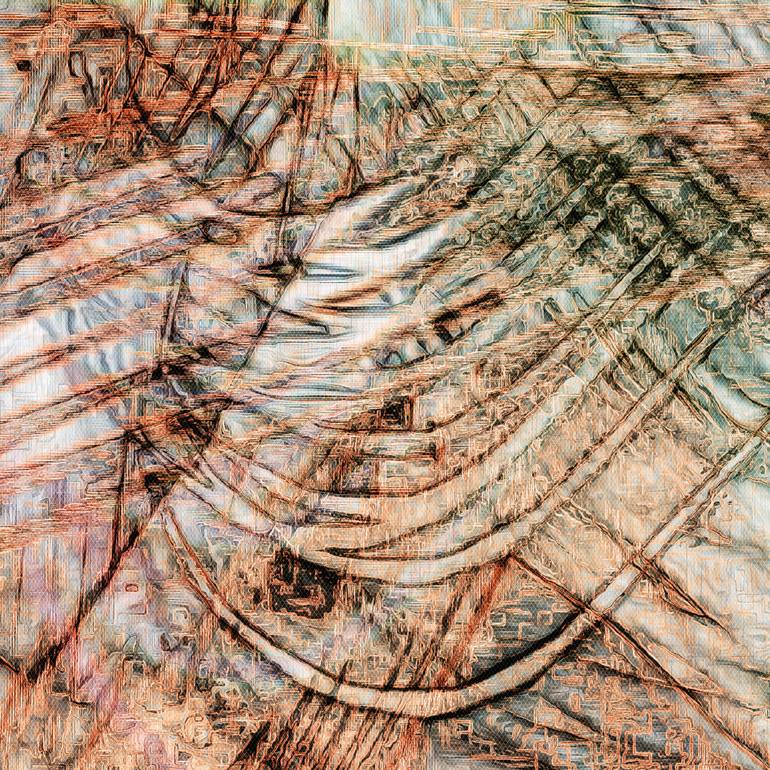 Original Abstract Expressionism Abstract Digital by Scott Gieske