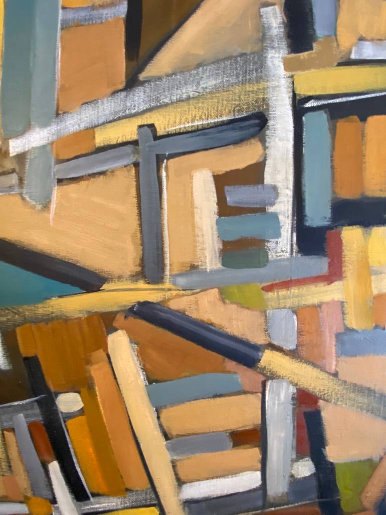 Original Conceptual Abstract Painting by Gregory Gorman