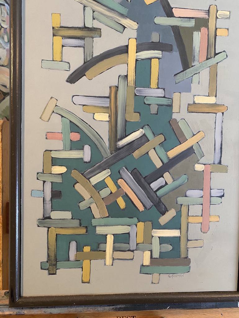 Original Abstract Painting by gregory gorman