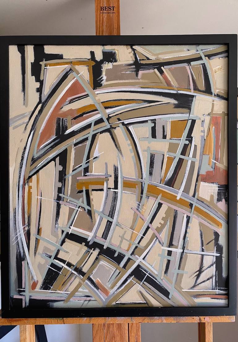 Original Modern Abstract Painting by gregory gorman