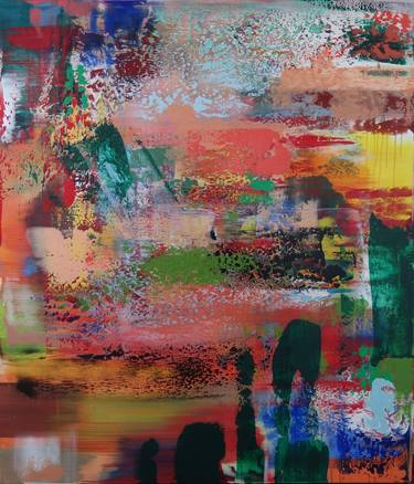 Original Abstract Paintings by Virginia Glasmacher