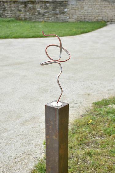 Original Abstract Sculpture by Yannick Bouillault