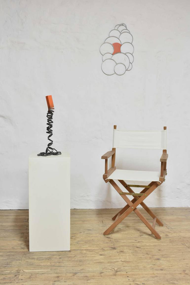 Original Art Nouveau Abstract Sculpture by Yannick Bouillault