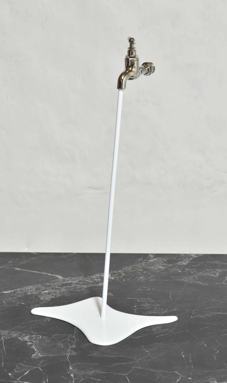 Original Black & White Nature Sculpture by Yannick Bouillault