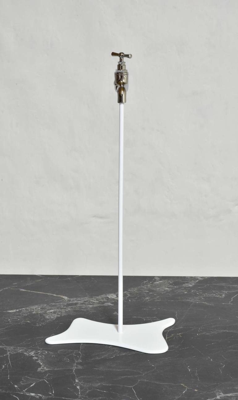 Original Black & White Nature Sculpture by Yannick Bouillault