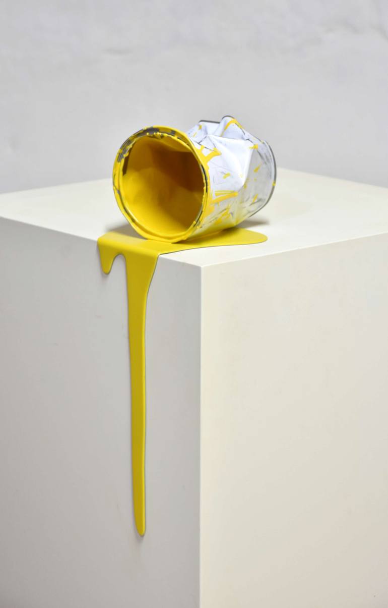 Original Pop Art Fantasy Sculpture by Yannick Bouillault