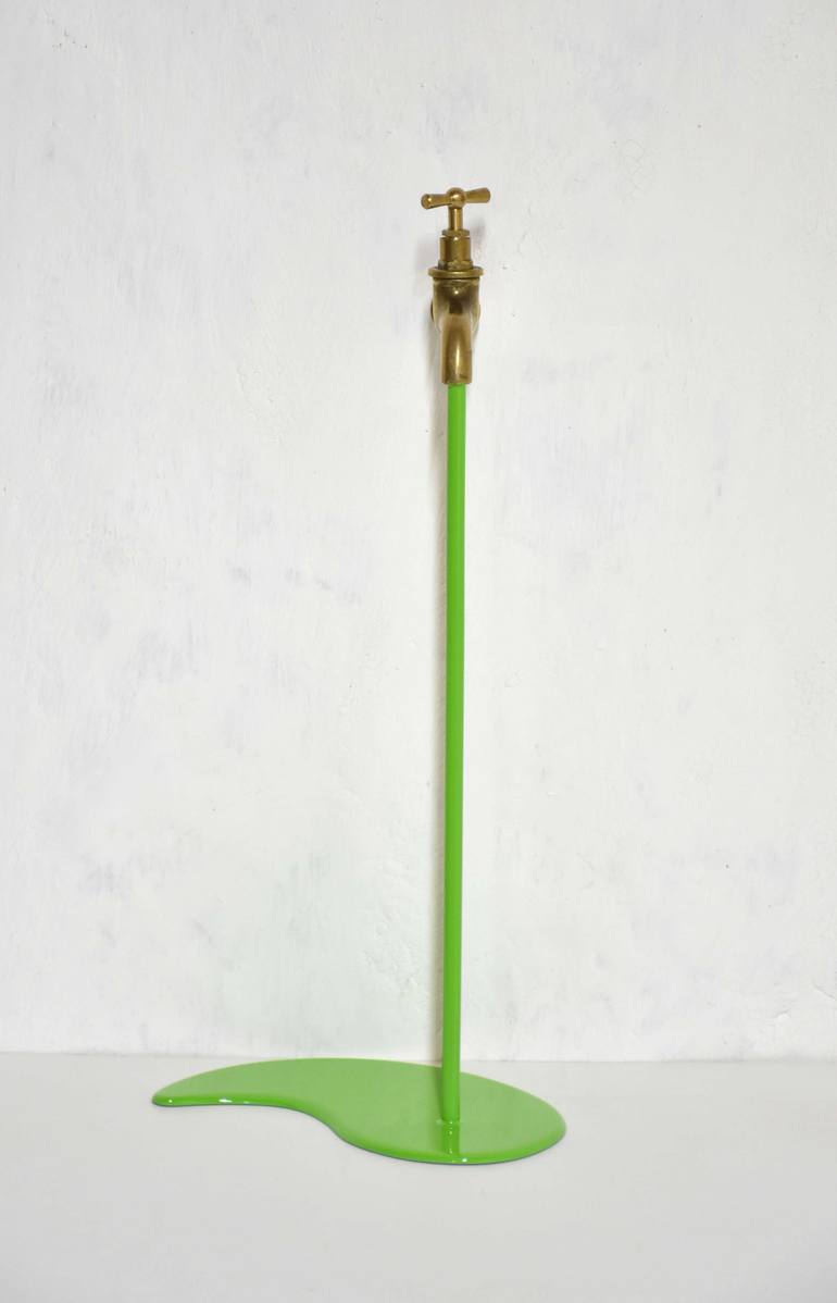 Original Pop Art Garden Sculpture by Yannick Bouillault