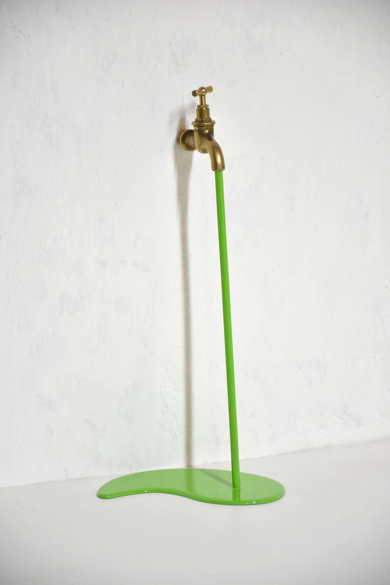 Original Pop Art Garden Sculpture by Yannick Bouillault