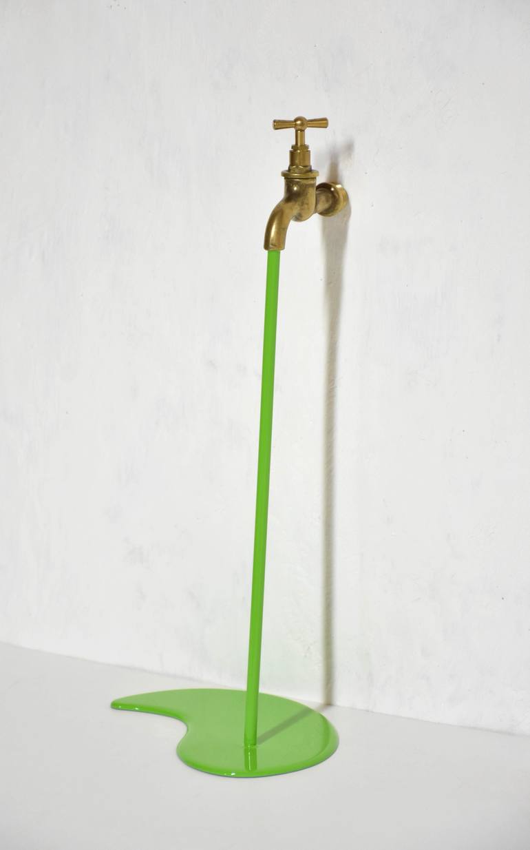 Original Pop Art Garden Sculpture by Yannick Bouillault