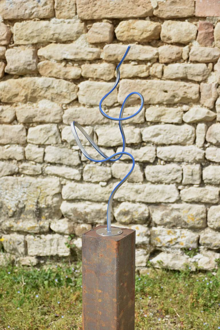 Original Abstract Expressionism Abstract Sculpture by Yannick Bouillault