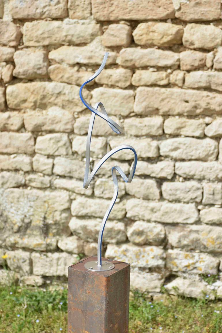Original Abstract Expressionism Abstract Sculpture by Yannick Bouillault