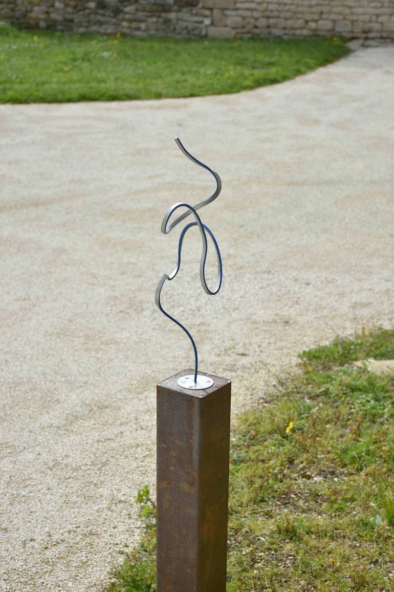 Original Abstract Expressionism Abstract Sculpture by Yannick Bouillault