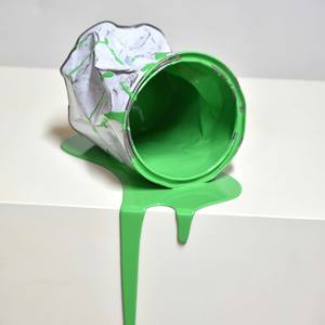 Un vieux pot de vert