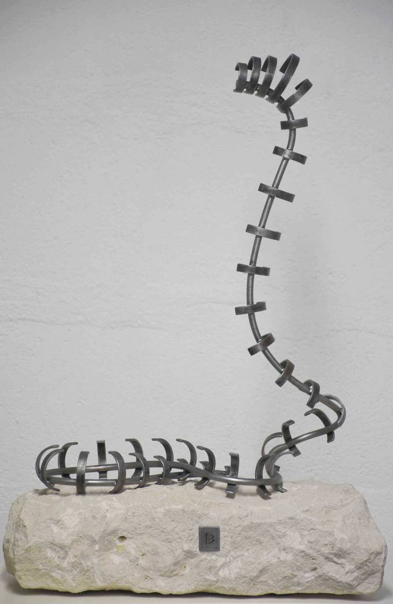Original Figurative Animal Sculpture by Yannick Bouillault