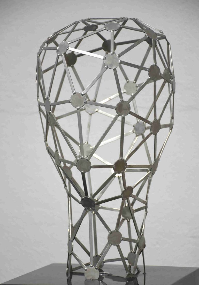 Original Expressionism Geometric Sculpture by Yannick Bouillault