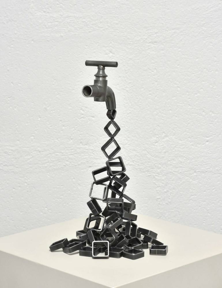 Original Surrealism Fantasy Sculpture by Yannick Bouillault