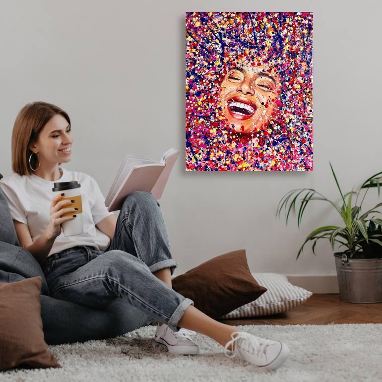 Original Portrait Painting by Julia Brinkfrau