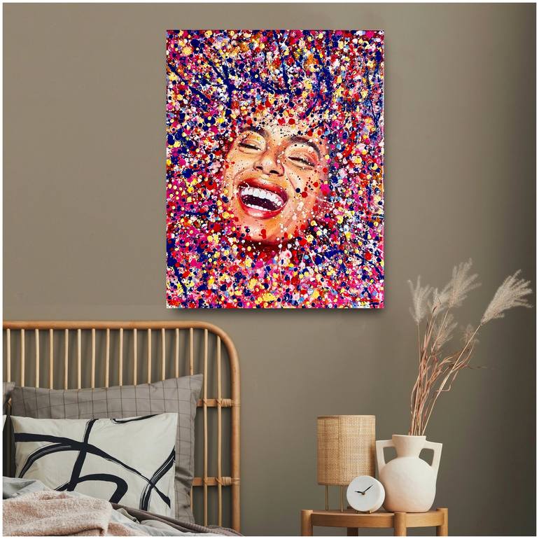 Original Portrait Painting by Julia Brinkfrau