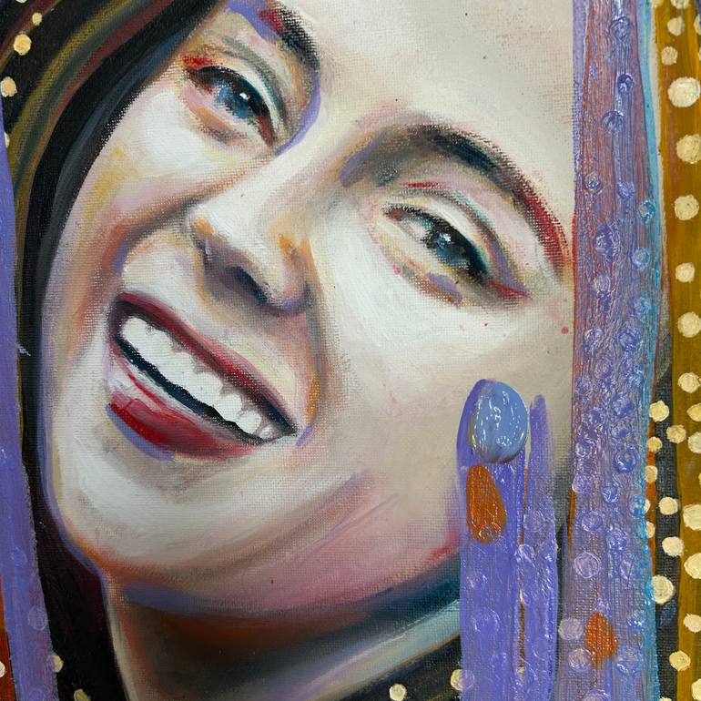 Original Portraiture Portrait Painting by Julia Brinkfrau